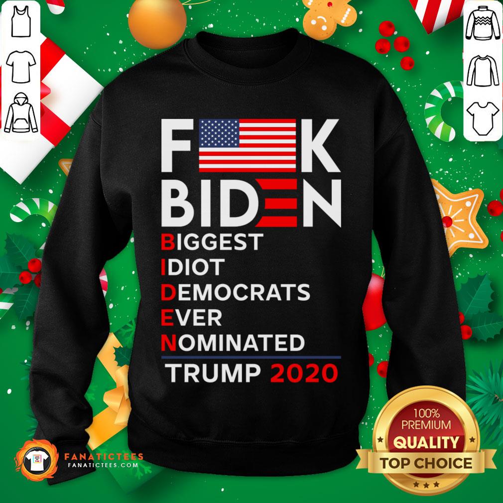 Funny Fuck Biden USA Flag - Trump Is My President Sweatshirt - Design By Fanatictees.com Funny Fuck Biden USA Flag - Trump Is My President Sweatshirt - Design By Fanatictees.com