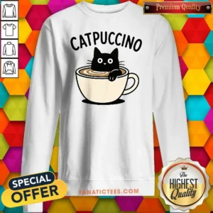 Hot Catpuccino Sweatshirt
