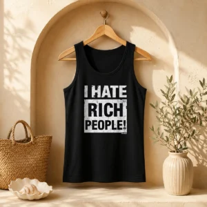 Premium I Hate Rich People Tekken 8 Video Game Tank Top