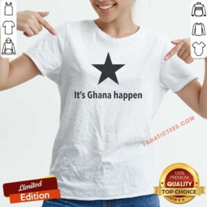 Premium It'S Ghana Happen v neck optimized design featuring a comfortable fit and vibrant colors.