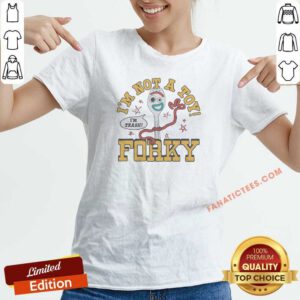 Pretty Toy Story Forky V-Neck Shirt