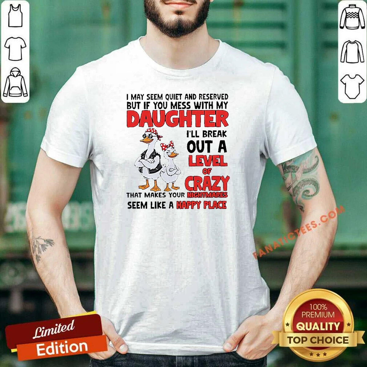 Top Gooses I May Seem Quiet Shirt Top Gooses I May Seem Quiet Shirt
