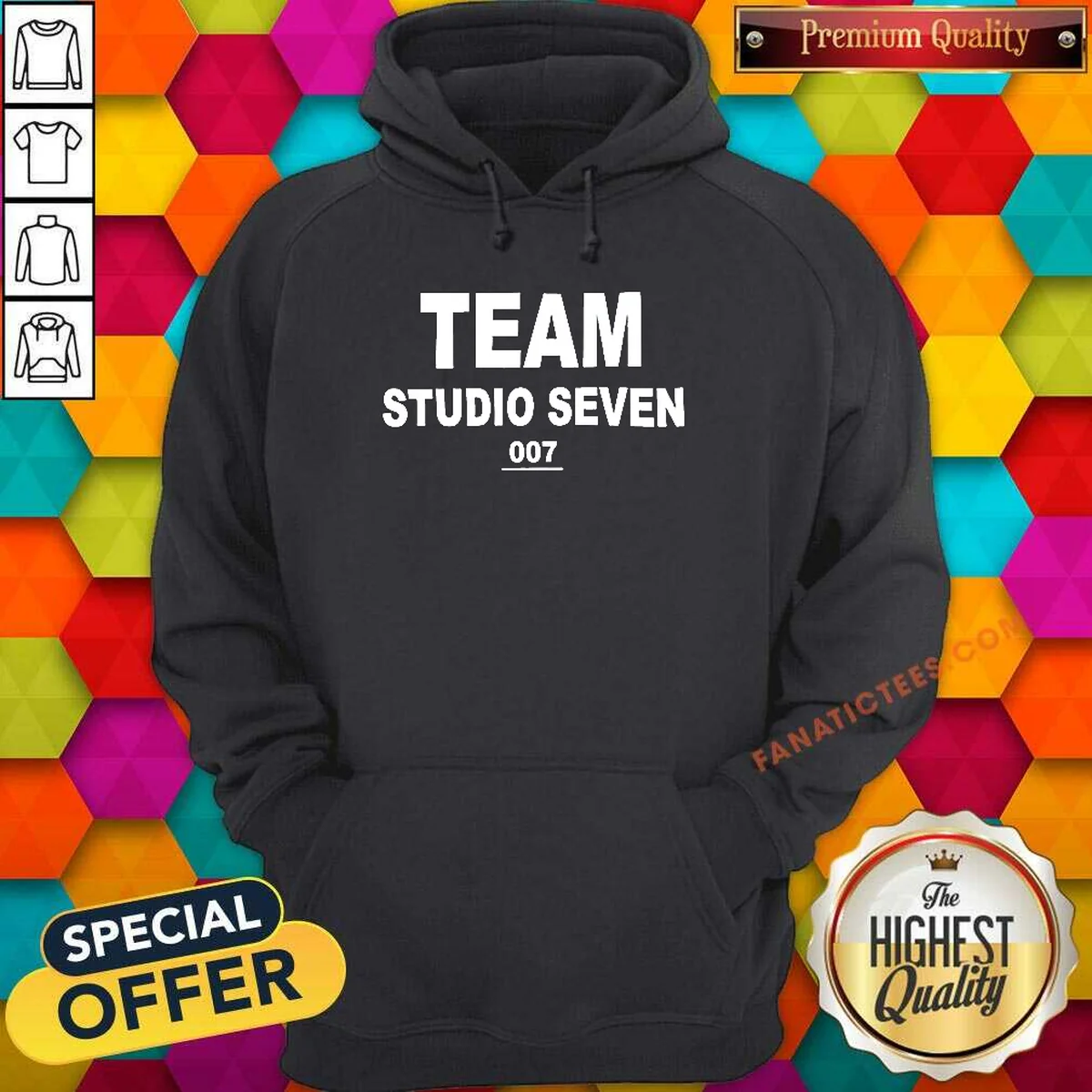 Good Team Studio Seven 007 Hoodie Good Team Studio Seven 007 Hoodie
