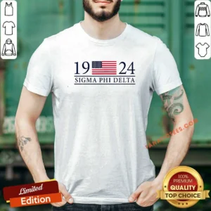 Hot Sigma Phi Delta 1924 American Flag Fraternity