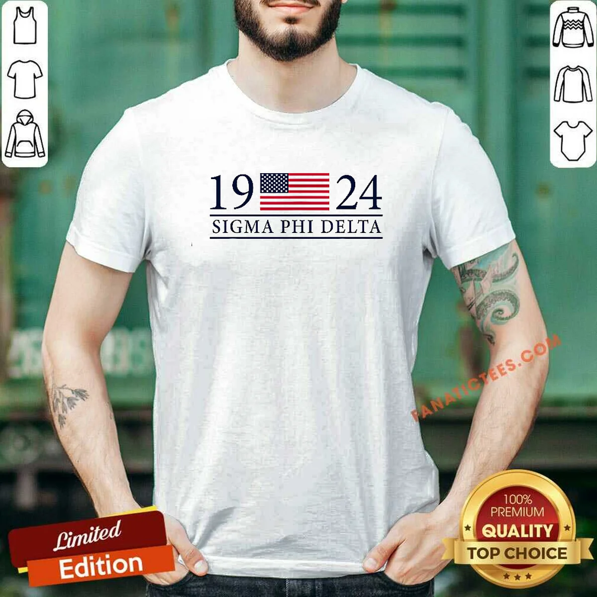Hot Sigma Phi Delta 1924 American Shirt Hot Sigma Phi Delta 1924 American Shirt