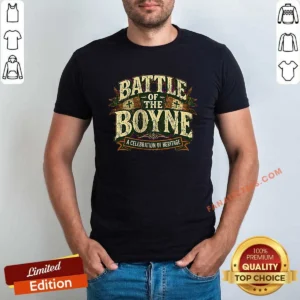 Official Battle Of The Boyne Heritage Celebration Retro Distressed