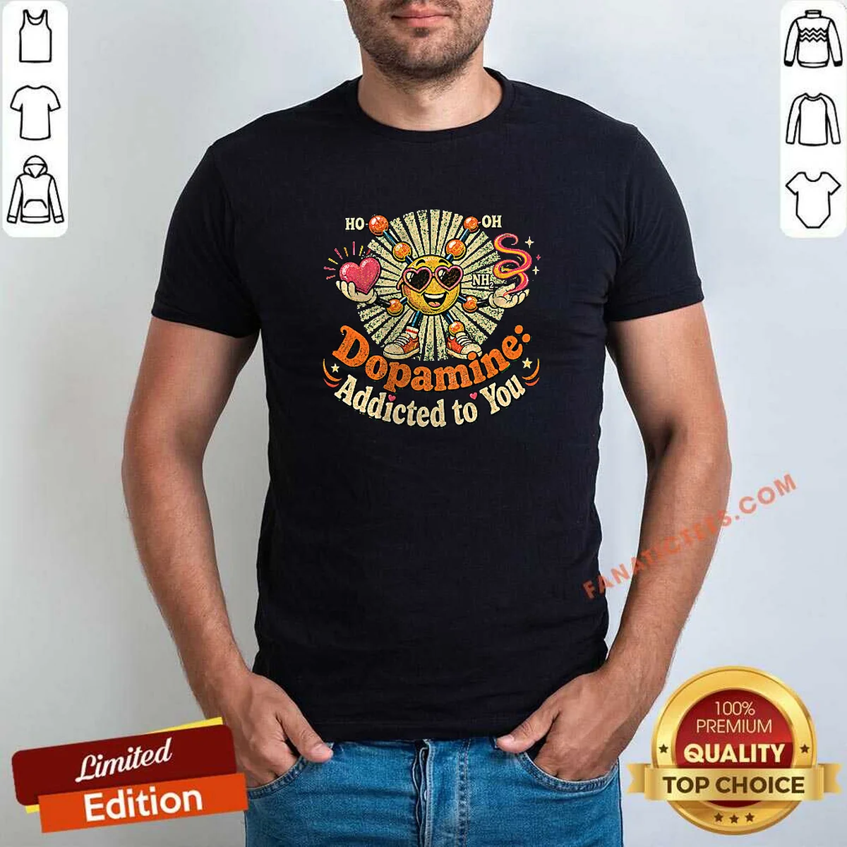 Official Dopamine Addicted To You Vintage Shirt Official Dopamine Addicted To You Vintage Shirt