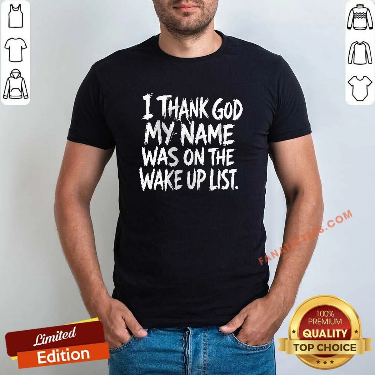 Official I Thank God My Name Shirt Official I Thank God My Name Shirt