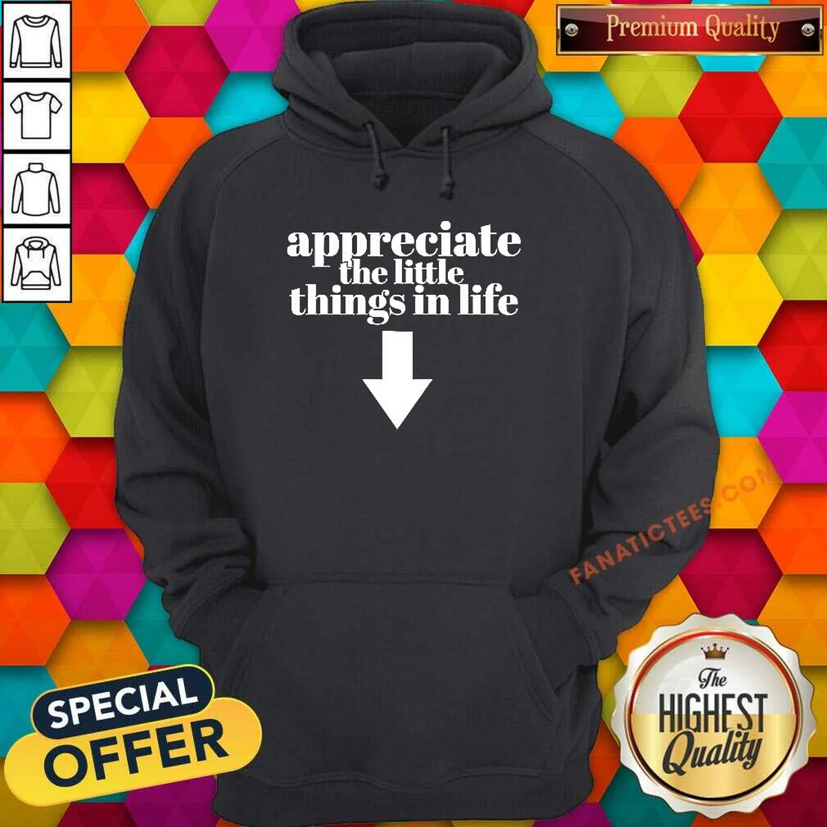 Pretty Appreciate The Little Things In Hoodie Pretty Appreciate The Little Things In Hoodie