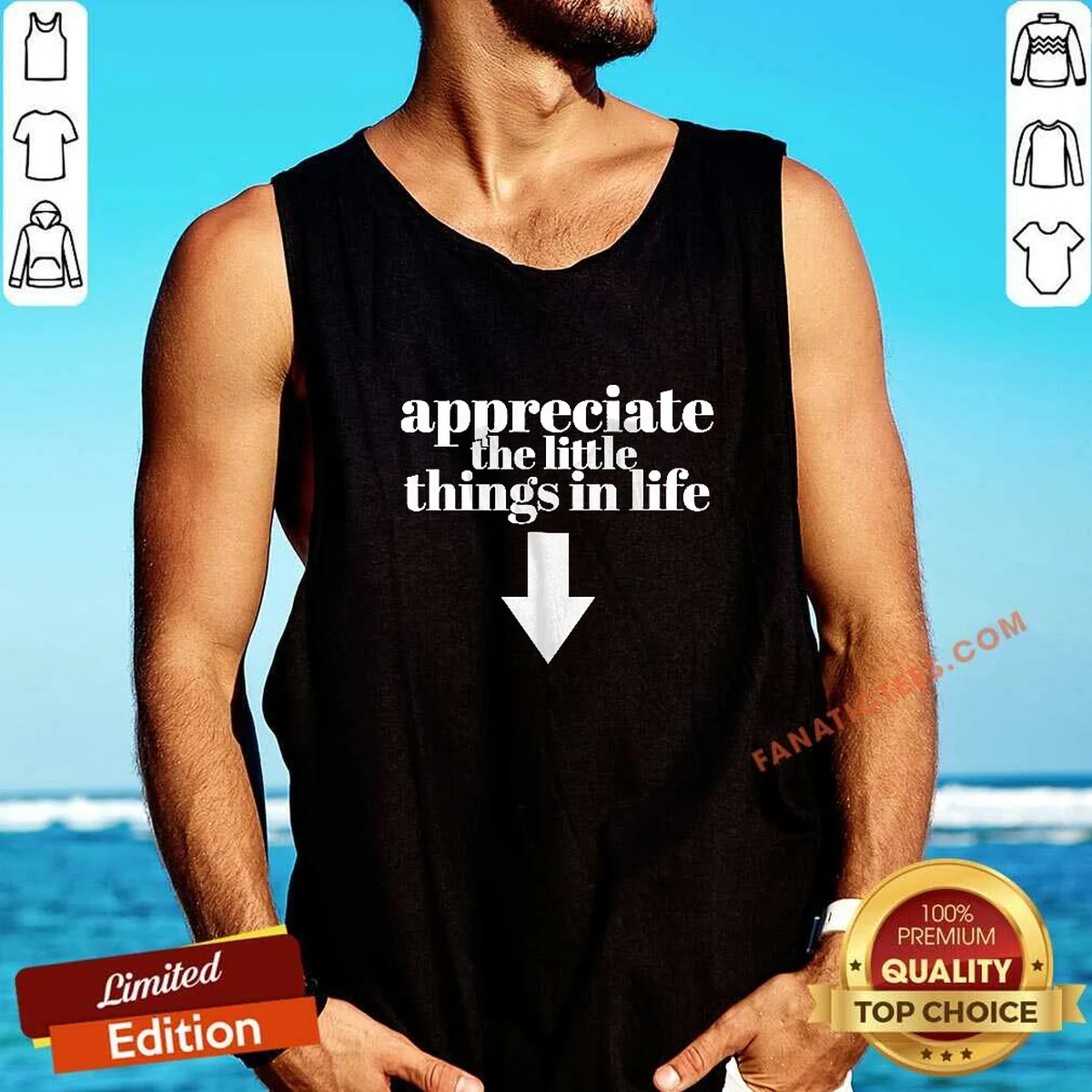 Pretty Appreciate The Little Things In Tank Top Pretty Appreciate The Little Things In Tank Top