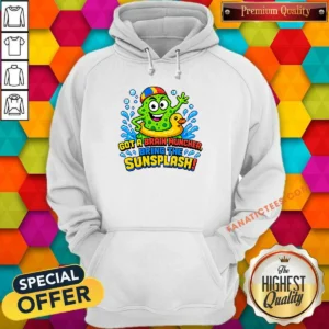Pretty Brain Muncher Sunsplash Pixel Hoodie