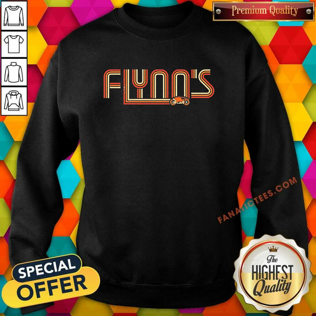Pretty Flynn'S Arcade Memories Retro Sweatshirt Pretty Flynn'S Arcade Memories Retro Sweatshirt