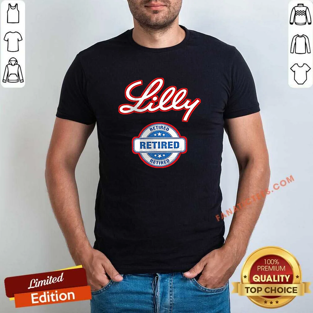 Pretty Lilly Retired Shirt Pretty Lilly Retired Shirt