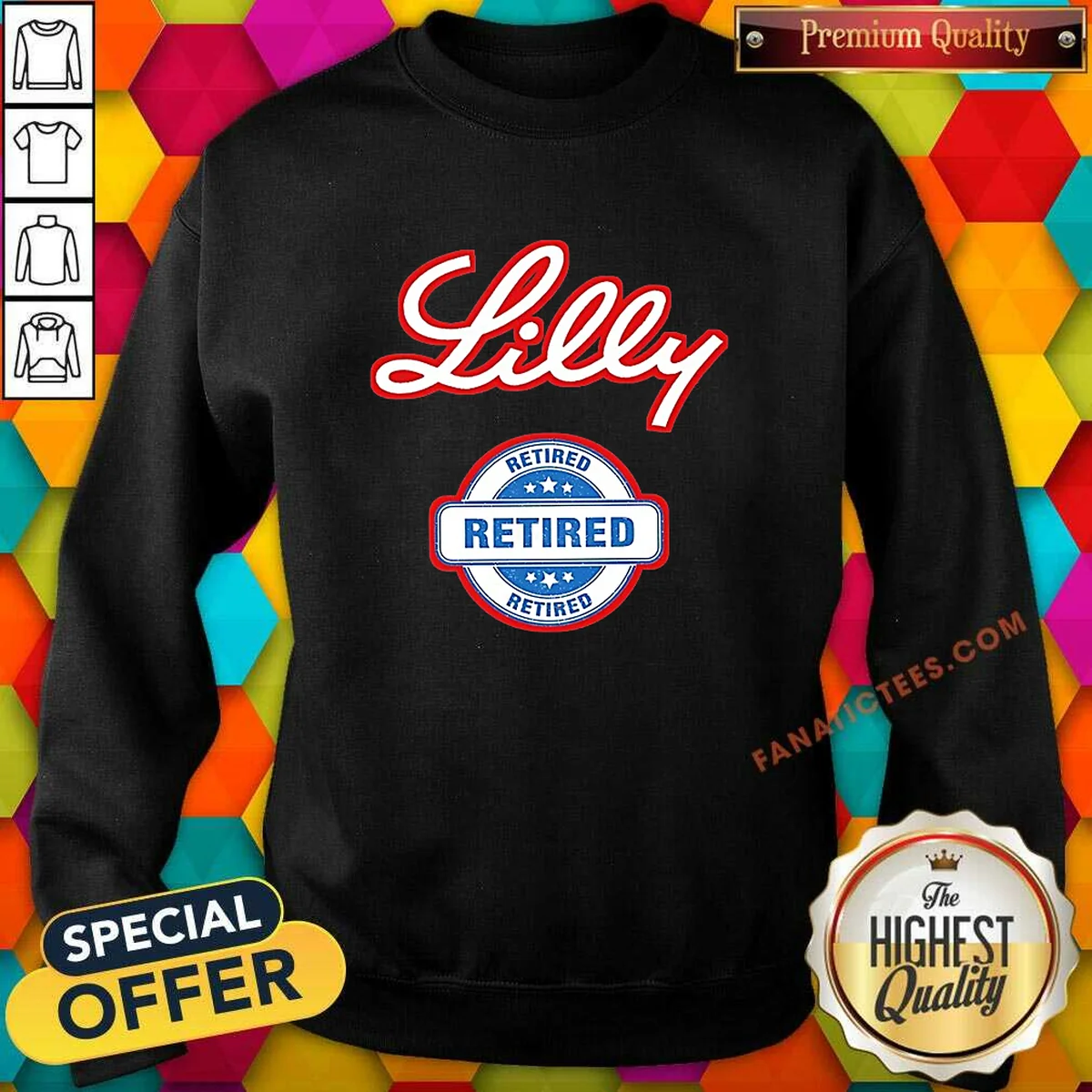 Pretty Lilly Retired Sweatshirt Pretty Lilly Retired Sweatshirt