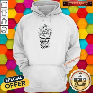 Top Labour Day Pride Line Art For Workers Hoodie