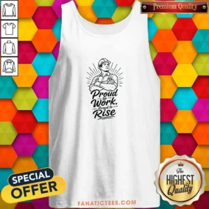 Top Labour Day Pride Line Art For Workers Tank Top