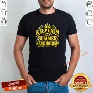 Top Summer Bank Holiday Keep Calm Line Art