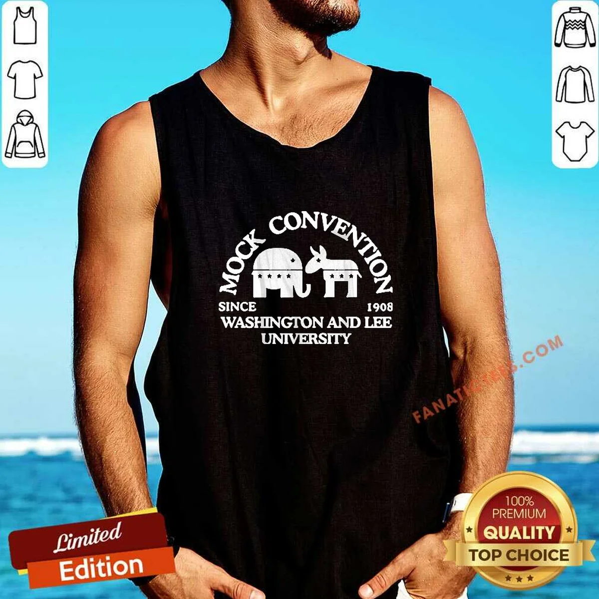 Nice Washington And Lee University Mock Tank Top Nice Washington And Lee University Mock Tank Top
